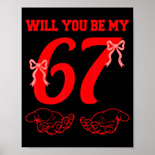 Zult U Mijn 67 Grappige Zes Zeven Handen Meme Vale Poster