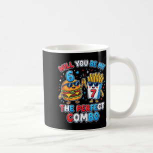Zult u mijn 6 7 zes zeven perfecte combo grappige koffiemok