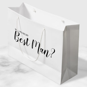 Zult u mijn getuige zijn? Moderne huwelijksaanzoek Groot Cadeauzakje
