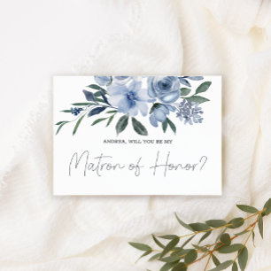 Zult u mijn getuige zijn Stofblauwe Bloemen