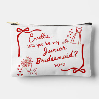 Zult u mijn junior bruidsmeisje voorstel zijn  etui
