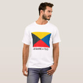 Zulu Flag Tee shirt (Voorkant volledig)