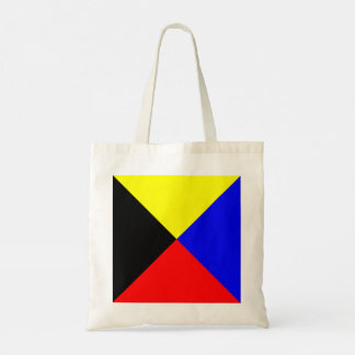 Zulu ICS Maritime Signaalvlag Tote Bag