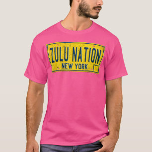 Zulu Nation Hip Hop 50th Jubileum Rap Music Nieuw T-shirt