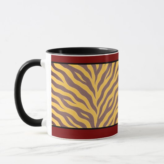 "ZULU PRINT" - 11 OZ. COFFEE MUG (Gauche)