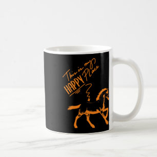 Zum Reiten Geboren Paarden Meisje Rider Paard Gift Koffiemok