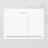 Zuma Beach, California Feestdagenkaart (Achterkant)