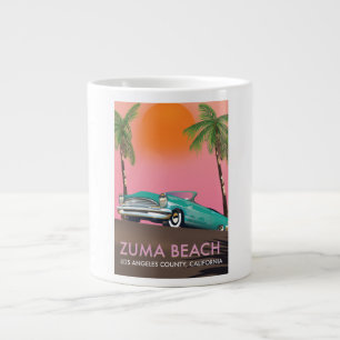 Zuma Beach Los Angeles County California Extra Grote Beker
