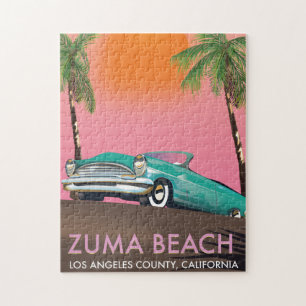Zuma Beach Los Angeles County Californië Legpuzzel
