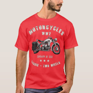 Zundapp KS 600 Retro Motorfiets WW2 T-shirt