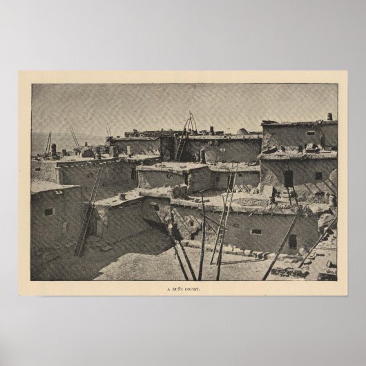 Zuni Court Poster (Voorkant)