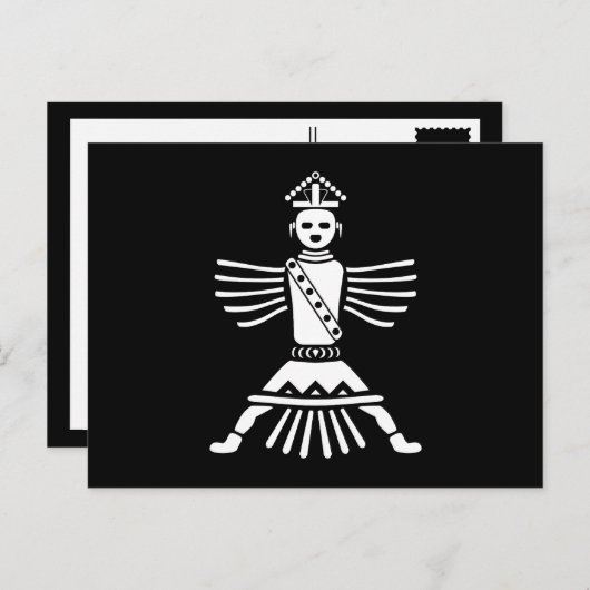 Zuni Knifewing Briefkaart (Voorkant / Achterkant)