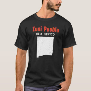 Zuni Pueblo USA State America Travel New Mexican N T-shirt