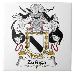 Zuniga Family Crest Tegeltje