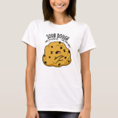Zure deeg Funny Baking Pun T-shirt (Voorkant)