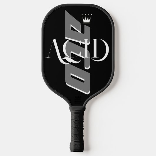 ZURE KROON PICKLEBALL PADDLE (Achterkant)
