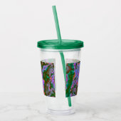 Zure marmer acryltumbler acryl drinkbeker (Links)
