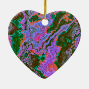 Zure marmer keramisch Ornament
