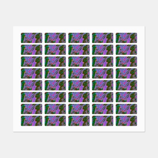 Zure marmerlabels labels (Vel)