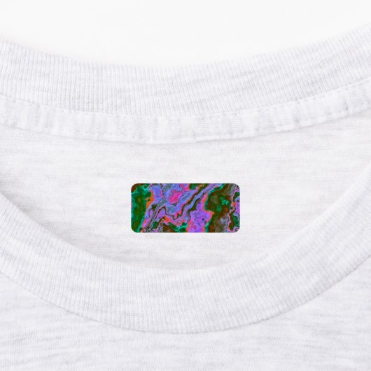 Zure marmerlabels labels (Aangebracht)