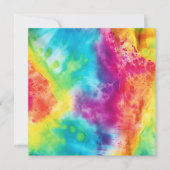 Zure neon regenboogdas kleurstof kaart (Voorkant)