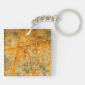zure roest paden sleutelhanger (Achterkant)