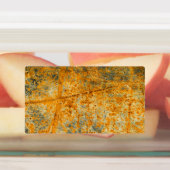 zure stuwwegen labels (Aangebracht)