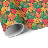 Zuren en bladeren III Cadeaupapier (Rol Hoek)