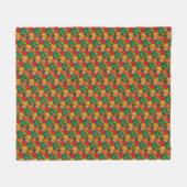 Zuren en bladeren III Fleece Deken (Voorkant (Horizontaal))