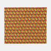Zuren en bladeren IV Fleece Deken (Voorkant (Horizontaal))