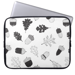 Zuren en bladeren laptop sleeve