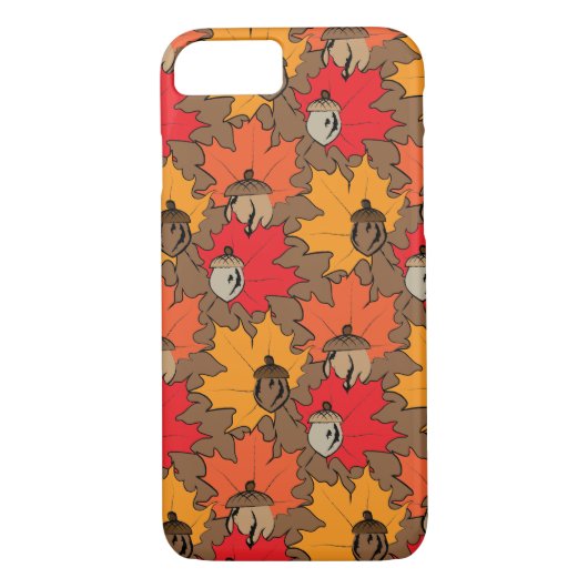 Zuren en bladeren V Case-Mate iPhone Case (Achterkant)