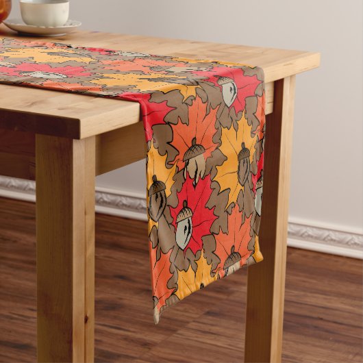 Zuren en bladeren V Korte Tafelloper (Voorbeeld)