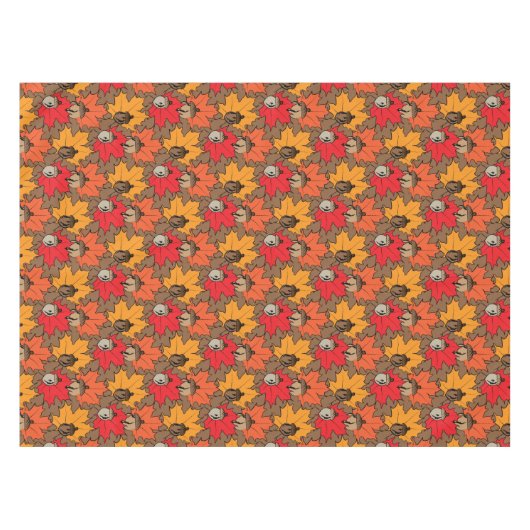 Zuren en bladeren V Tafelkleed (Voorkant (Horizontaal))