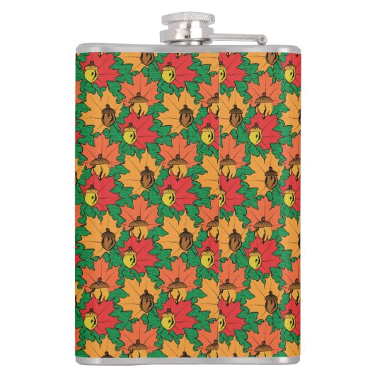 Zuren en bladeren VI Heupfles (Achterkant)