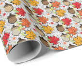 Zuren en bladeren VII Cadeaupapier (Rol Hoek)