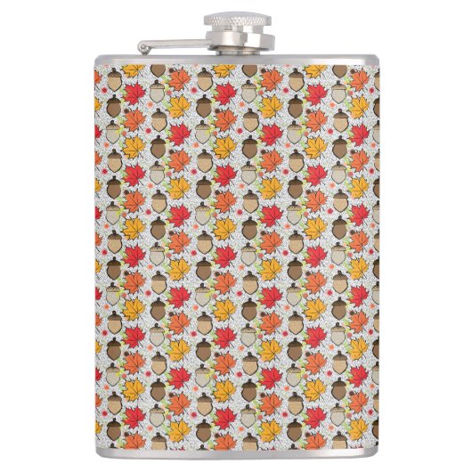 Zuren en bladeren VII Heupfles (Voorkant)