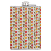 Zuren en bladeren VII Heupfles (Achterkant)