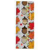 Zuren en bladeren VII Wijn Cadeautas (Voorkant)