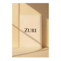 Zuri Modern Name Wall Art – Minimalist Poster