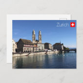 Zurich Briefkaart (Voorkant / Achterkant)