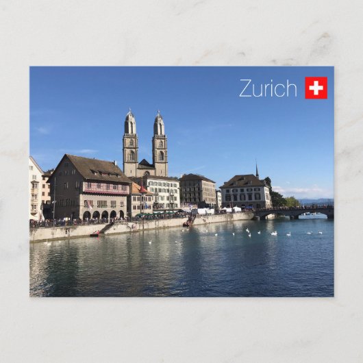 Zurich Briefkaart (Voorkant)