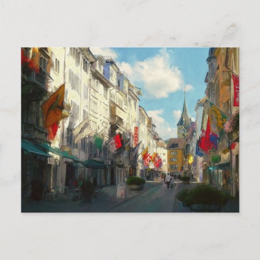 Zurich Briefkaart (Voorkant)