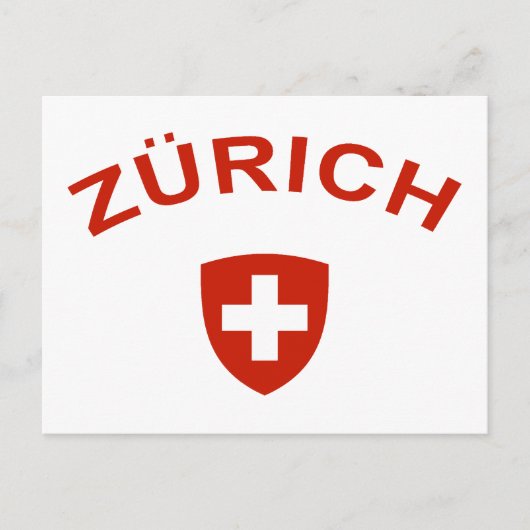 Zurich Briefkaart (Voorkant)