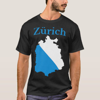 Zürich Kanton Zwitserland T-shirt