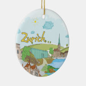 Zurich Keramisch Ornament (Rechts)