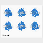 Zurich Ronde Sticker (Vel)