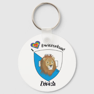 Zürich Schweiz Schlüsselanhänger Sleutelhanger