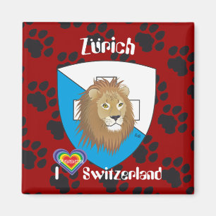 Zürich Schweiz Suisse Svizzera Magnet Magneet