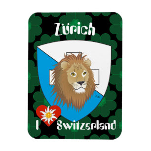 Zürich Schweiz Zwitserland Magnet Magneet
